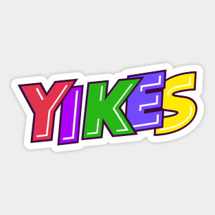 yikes Sticker